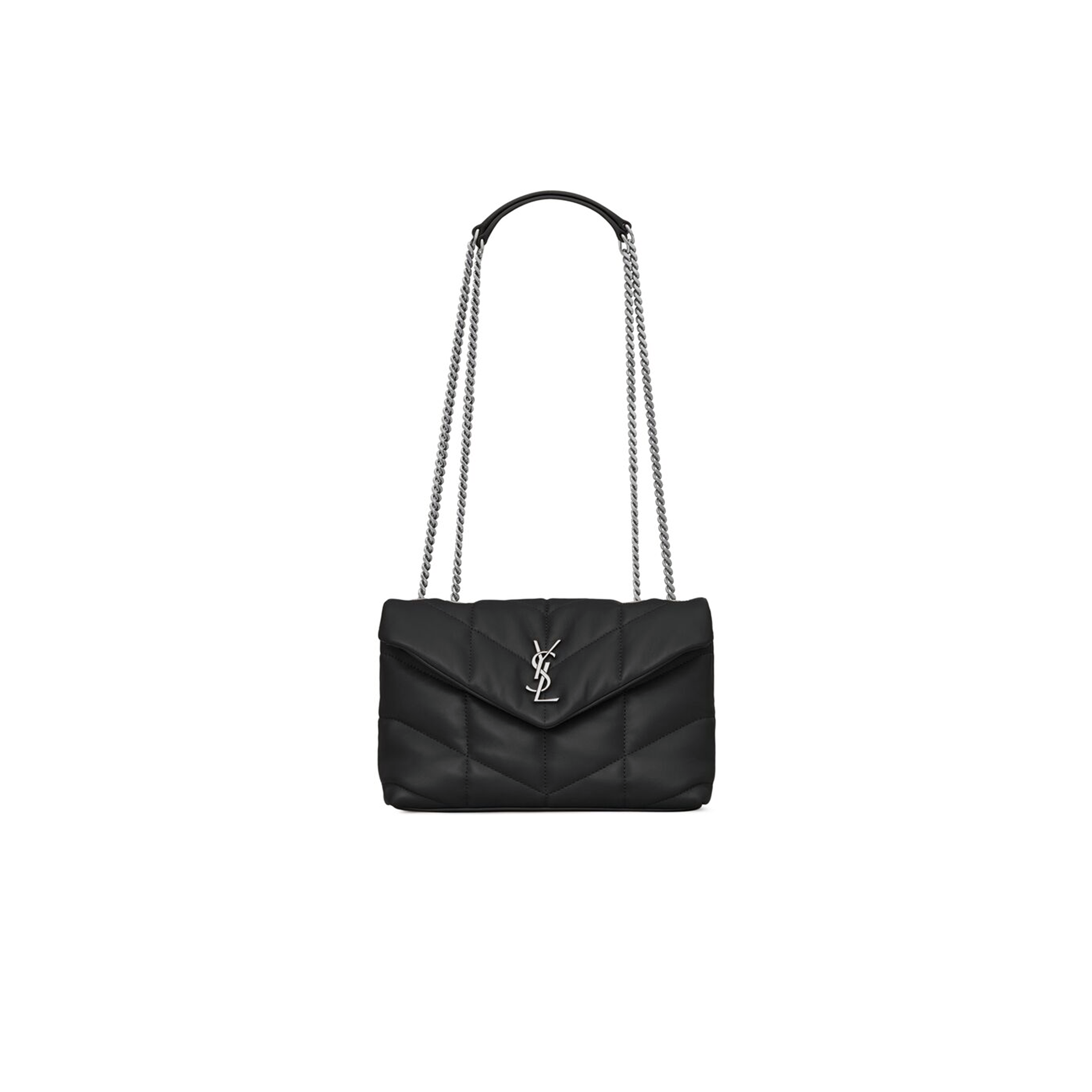 YSL TOY PUFFER IN LAMBSKIN 7593371EL001000 (23*15.5*8.5cm)